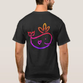B3lly of th3 Whal3 ロゴTシャツ Tシャツ (裏面)