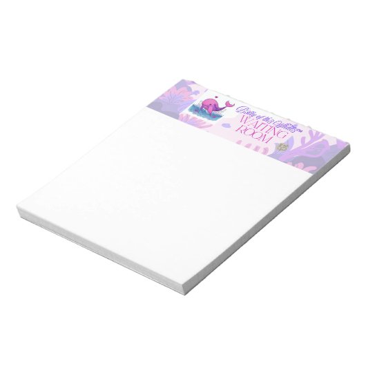 B3lly of th3 Whal3 Waiting Room notepad ノートパッド (回転)