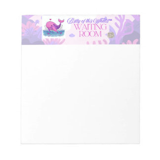 B3lly of th3 Whal3 Waiting Room notepad  ノートパッド