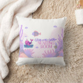 B3lly of th3 Whal3 Waiting Room throw pillow クッション (ブランケット)