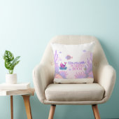 B3lly of th3 Whal3 Waiting Room throw pillow クッション (椅子)
