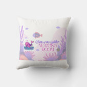 B3lly of th3 Whal3 Waiting Room throw pillow クッション (裏面)