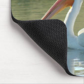 B4モモイロペリカン マウスパッド (コーナー)