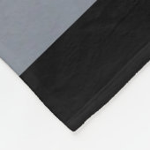 B46フライトシルエットでカナダのゲーゼ フリースブランケット (角)