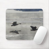 B47カナディアンゲーゼ凍ってい川 マウスパッド (マウス)