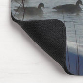 B49カナディアンゲーゼ凍っていオンリバー マウスパッド (コーナー)