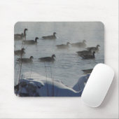 B49カナディアンゲーゼ凍っていオンリバー マウスパッド (マウス)