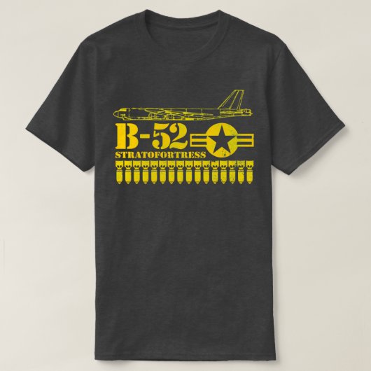 B52ストラトフォート動揺してレス Tシャツ (デザイン正面)