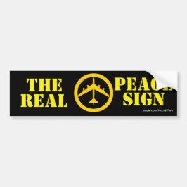 B52ピースサ実在インバンパーシール バンパーステッカー