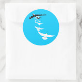 B52ピースドーブボマー ラウンドシール (バッグ)