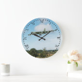 B52 Stratotress-1ローマンダイヤル ラージ壁時計 (ホーム)