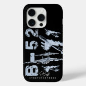 B52 USAF重爆撃機の航空機の電話ケース Case-Mate iPhoneケース (裏面)