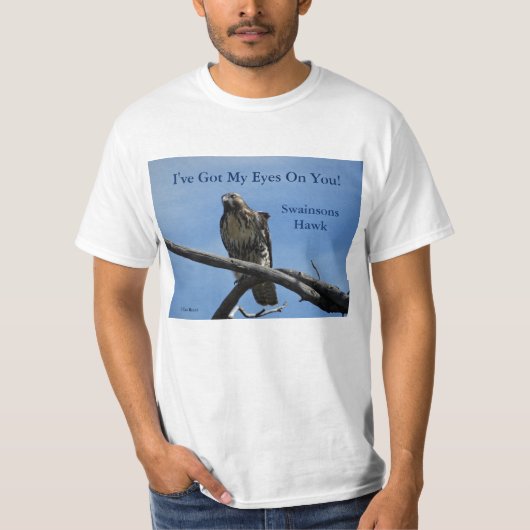 B54 スウェインソンハヤブサ Tシャツ (正面)