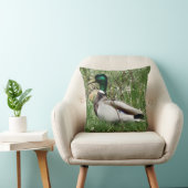 B55マラルダックドラクグリーンヘッドの芝生 クッション (椅子)