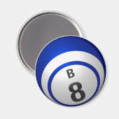 B8ビンゴボール磁石 マグネット (正面/裏面)