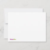 B8 招待状 (裏面)