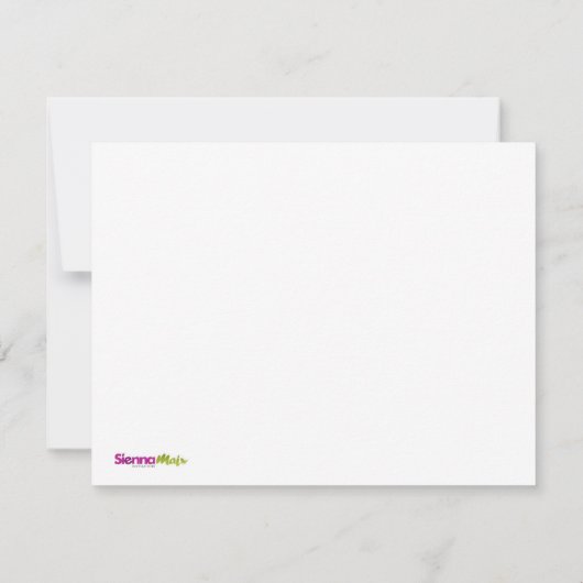 B8 招待状 (裏面)