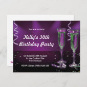 B8 招待状 (正面/裏面)