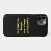 B.おもしろい部屋のジョークに立ち向かう Case-Mate iPhoneケース (裏面(横))