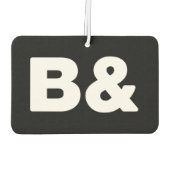 B&エアーフレッシュナー カーエアーフレッシュナー (裏面)