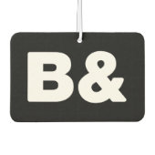 B&エアーフレッシュナー カーエアーフレッシュナー (正面)