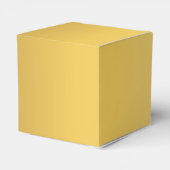 "B"エレガントモノグラム名パーソナライズされた黒金ゴールド フェイバーボックス (裏面サイド)