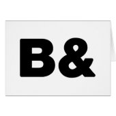 B&カード (正面横)