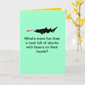 B – キャピユーモアのあるバラカード カード (黄色い花)