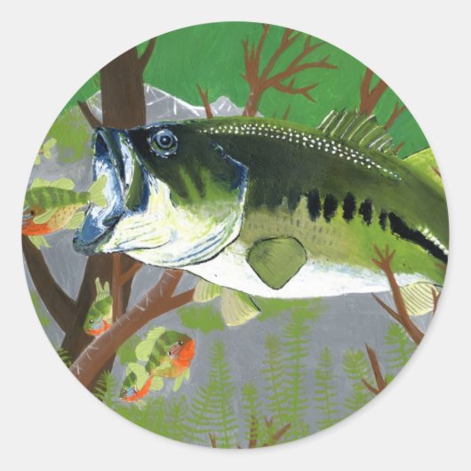 B.キングによるアートワークの受賞歴7年生 ラウンドシール (正面)