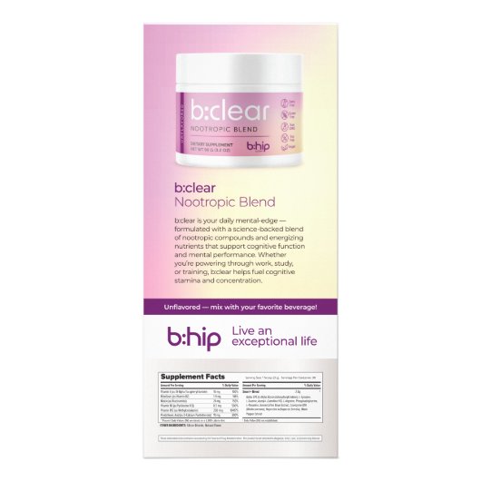 b：クリア ラックカード (正面)