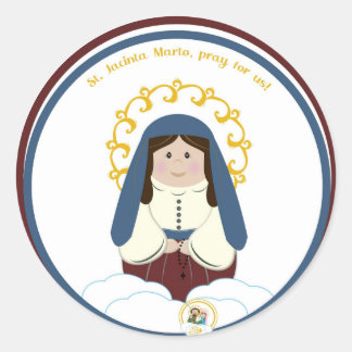 B.ジャキンタクラシックラウンドステッカー ラウンドシール