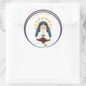 B.ジャキンタクラシックラウンドステッカー ラウンドシール (バッグ)