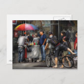 B.スノーコーンを取る ポストカード (正面/裏面)