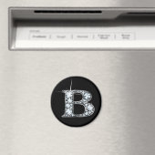 「B」ダイヤモンド磁きらきら光る石 マグネット (インサイチュ (食洗機))