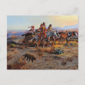 B.チャールズ・マリオン・ラッセルに引っ越す ポストカード (正面)