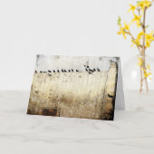 B.ハトの屋根 カード (黄色い花)