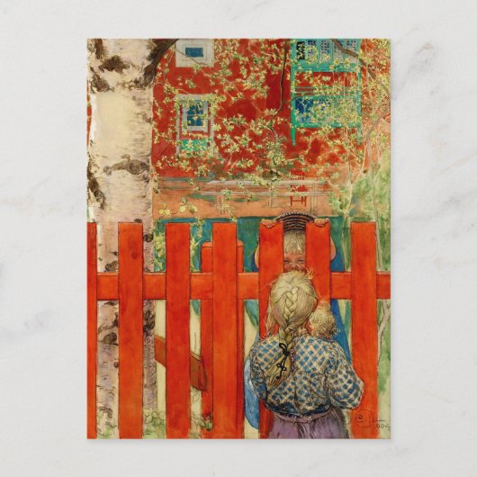 B.フェンスで ポストカード (正面)