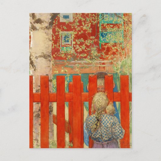 B.フェンスで ポストカード (正面)