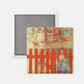 B.フェンスで マグネット (正面/裏面)