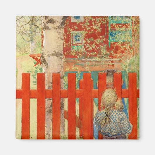 B.フェンスで マグネット (正面)