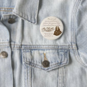 B.フランクリン: 自由及び安全-ボタン#2 缶バッジ (インサイチュ)