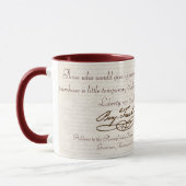 B.フランクリン: 自由及び安全-マグ#2 マグカップ (左)