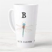 "B"ブルーダーナー カフェラテマグ (左アングル)