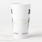 "B"ブルーダーナー カフェラテマグ (正面)