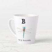 "B"ブルーダーナー カフェラテマグ (左アングル)