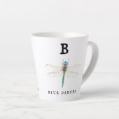 "B"ブルーダーナー カフェラテマグ (右アングル)