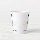 "B"ブルーダーナー カフェラテマグ (正面)