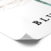 "B"ブルーダーナー ポスター (角)