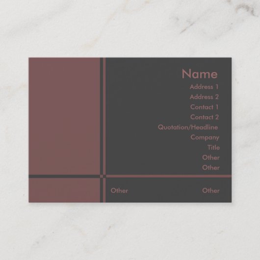 B-プロフェッショナル名刺 名刺 (正面)