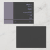 B-プロフェッショナル名刺 名刺 (正面/裏面)